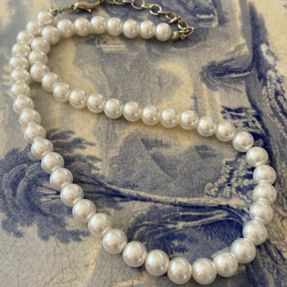 Faux Pearl Necklace
